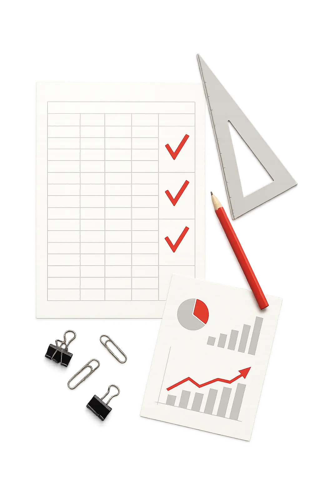 Экспертиза сметной документации: чертежи, калькулятор, документы и ручка КАПЭКС